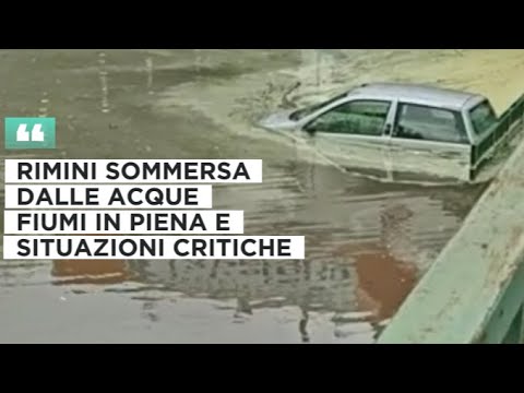Rimini sotto assedio: Ponti chiusi bloccano la città